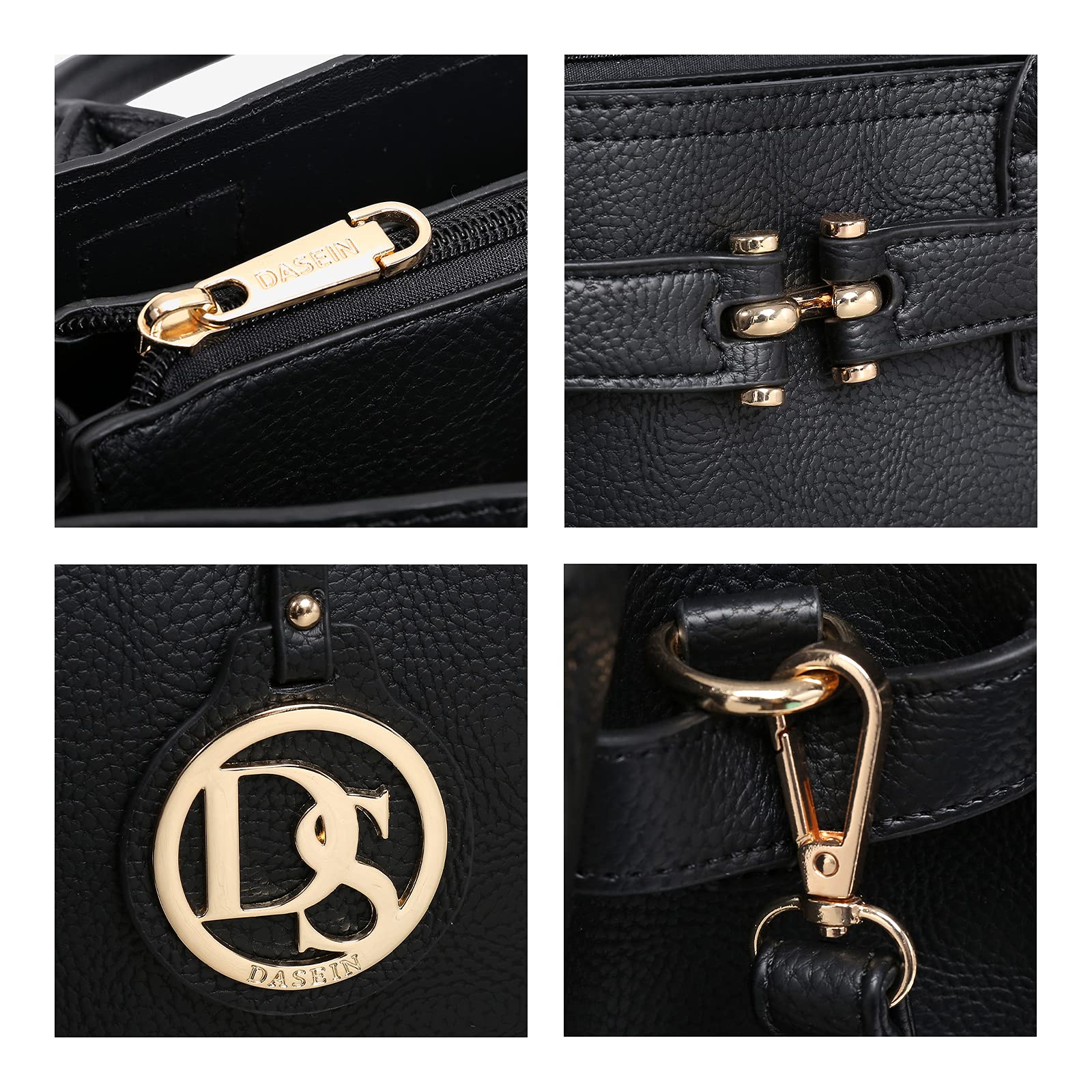 Foto 7 pulgar | Bolso De Trabajo Dasein Para Mujer, Con Cinturón Y Asa En La Parte Superior - Venta Internacional.
