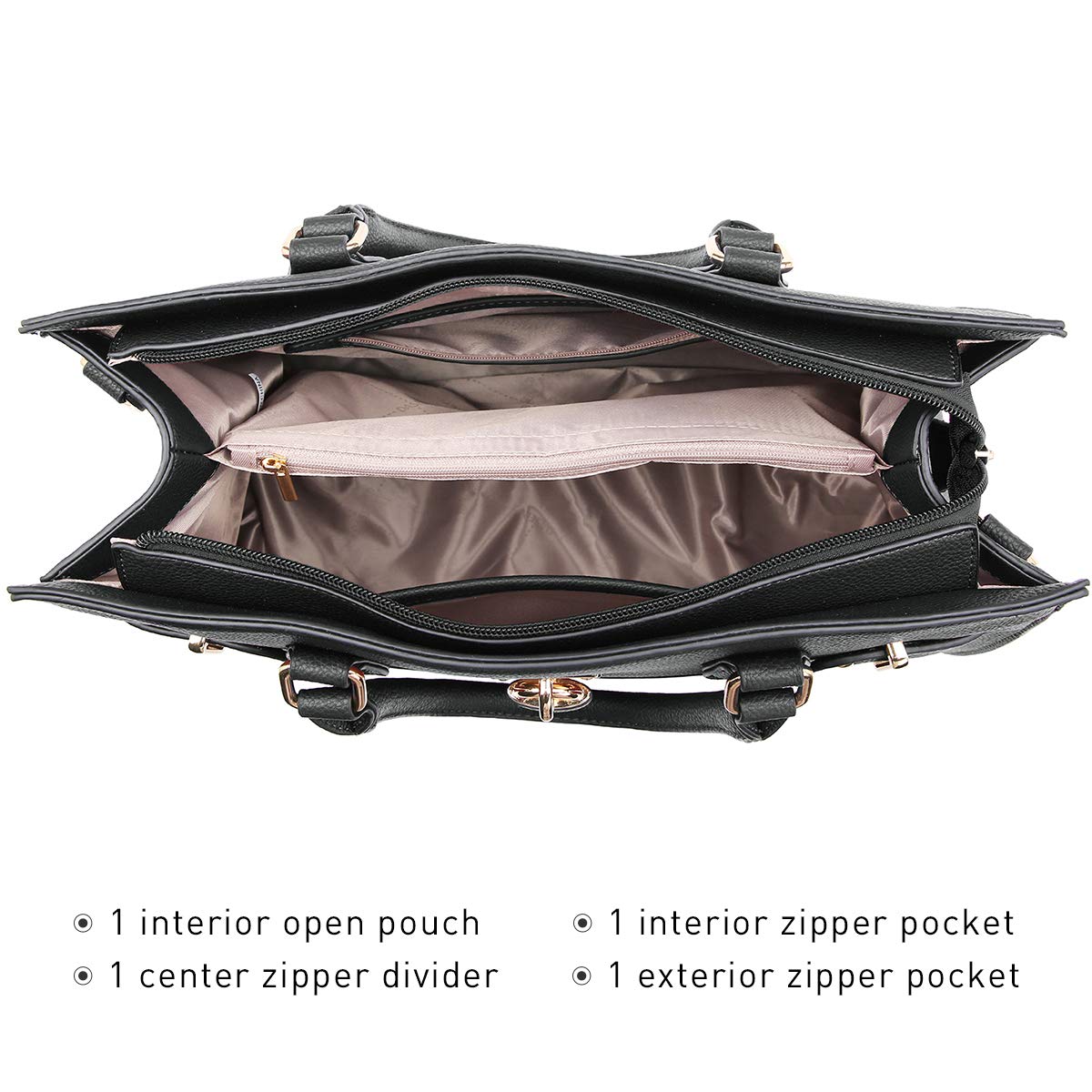 Foto 6 pulgar | Bolso De Hombro Dasein Para Mujer Con Cartera - Venta Internacional.