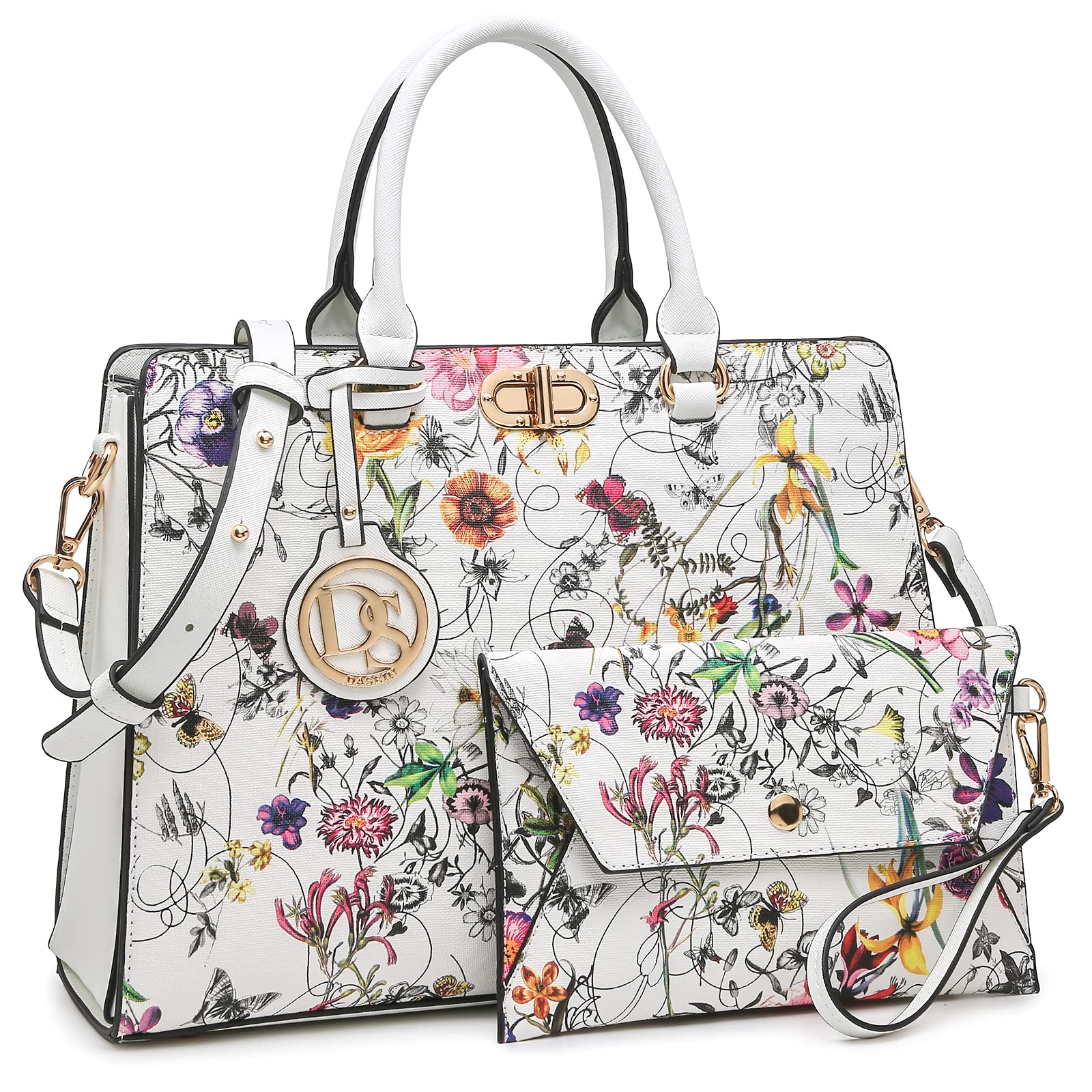 Bolso De Trabajo Dasein Para Mujer Con Conjunto De Bolso De Mano - Venta Internacional.