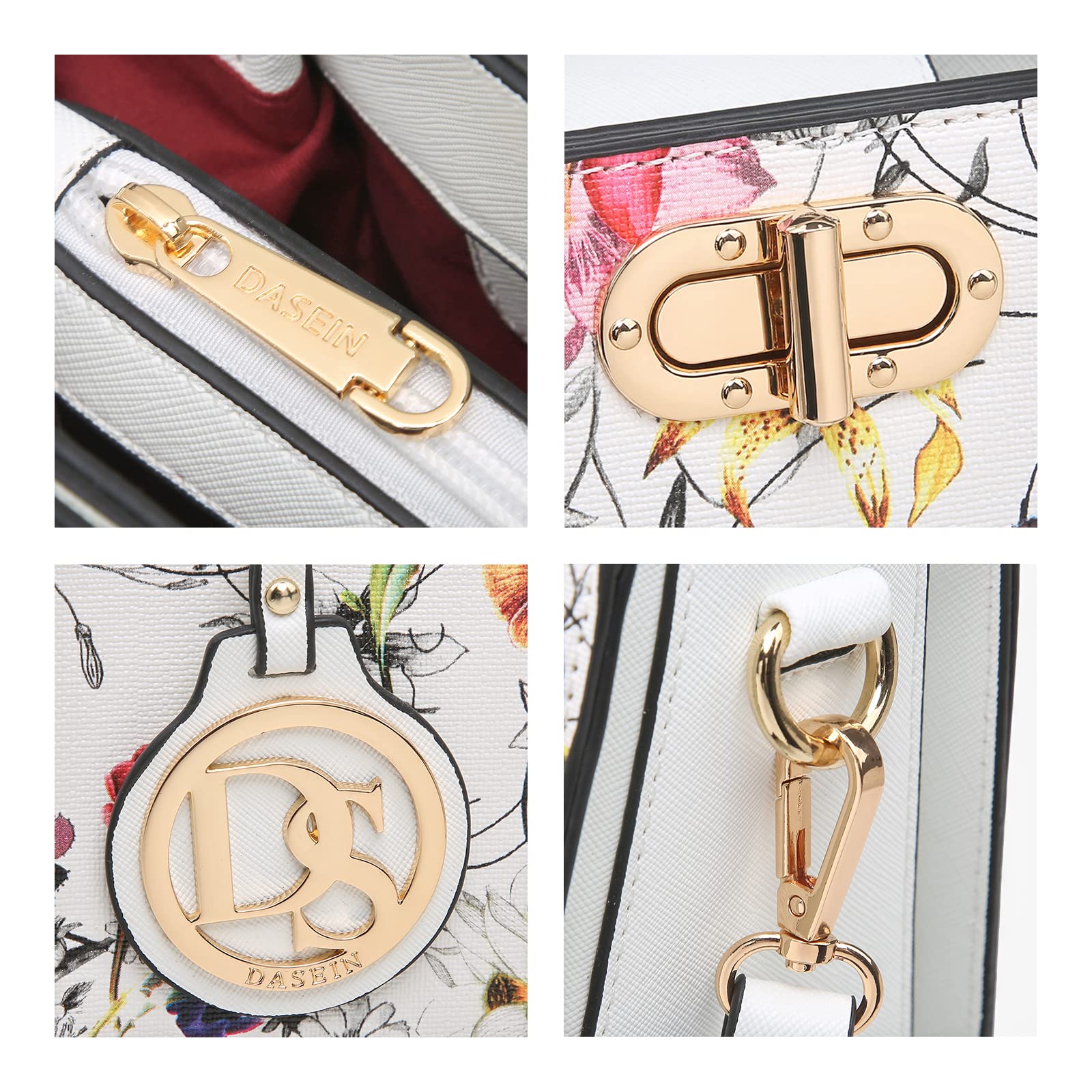Foto 6 | Bolso De Trabajo Dasein Para Mujer Con Conjunto De Bolso De Mano - Venta Internacional.