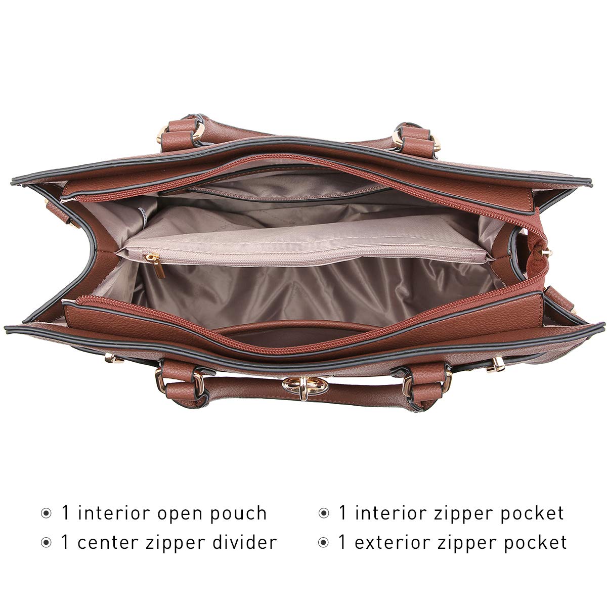 Foto 6 pulgar | Bolso De Hombro Dasein Para Mujer Con Cartera - Venta Internacional.