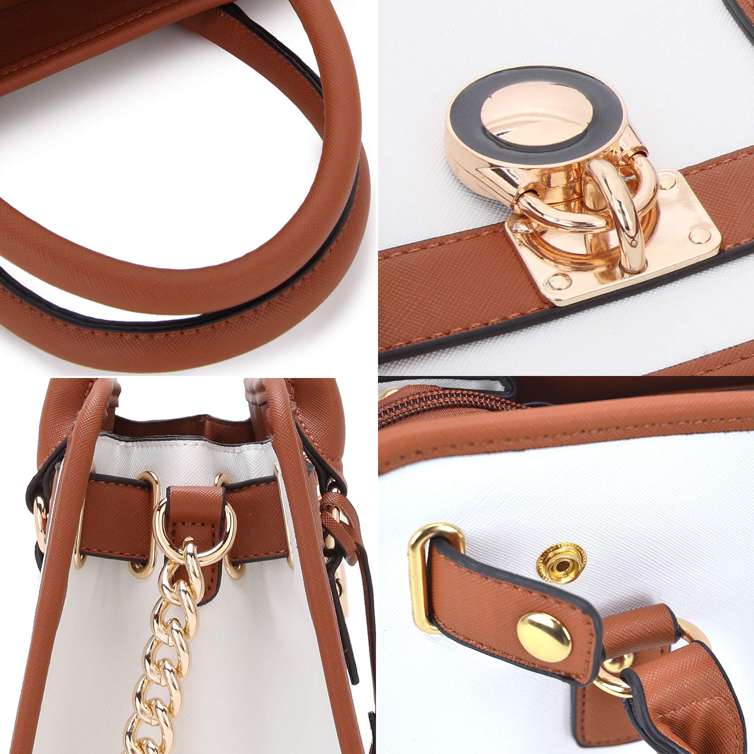 Foto 5 pulgar | Bolso De Mano Dasein De Diseñador Para Mujer Con Cartera A Juego - Venta Internacional.