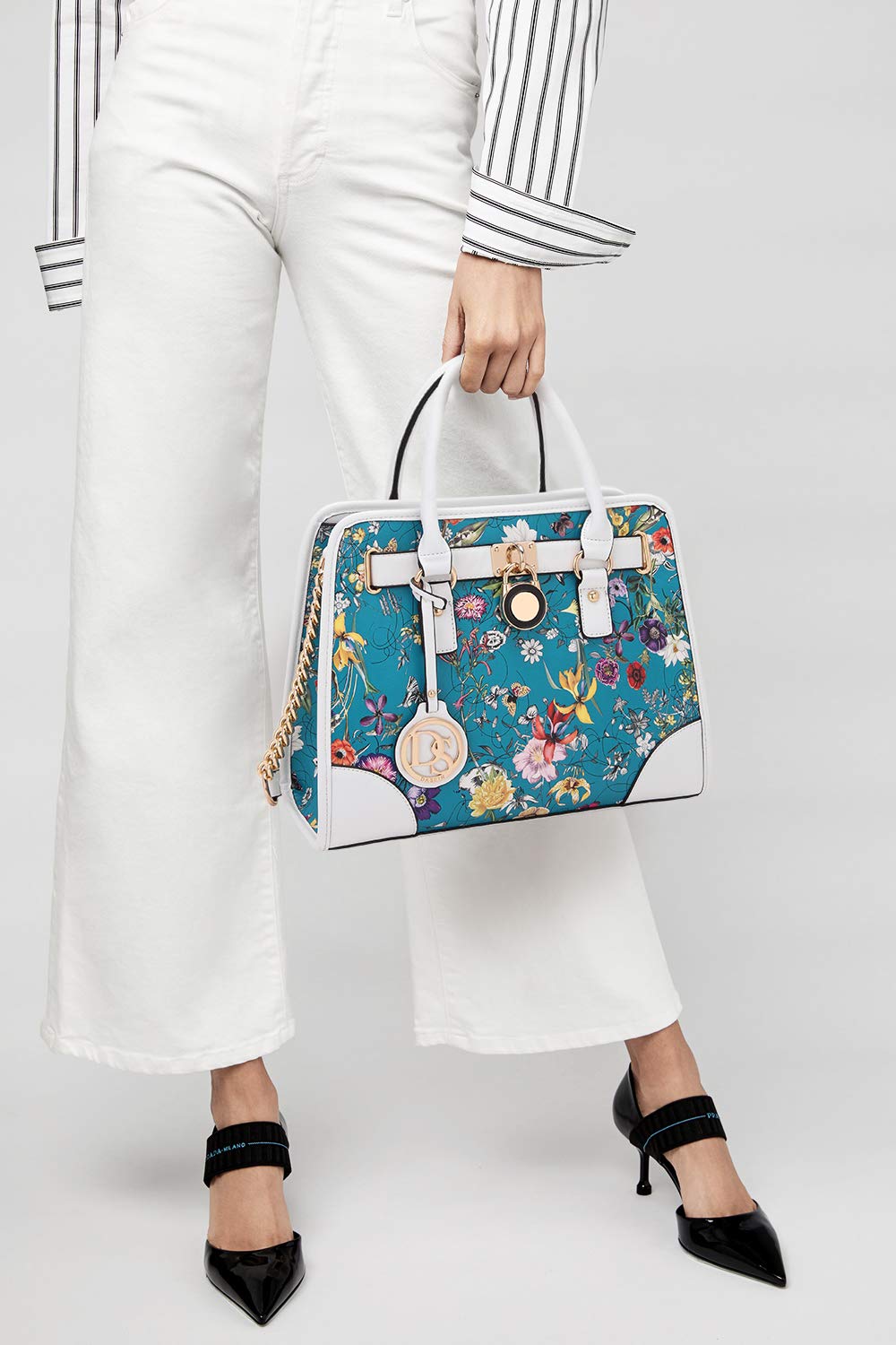 Foto 3 pulgar | Bolso De Mano Dasein De Diseñador Para Mujer Con Cartera A Juego - Venta Internacional.