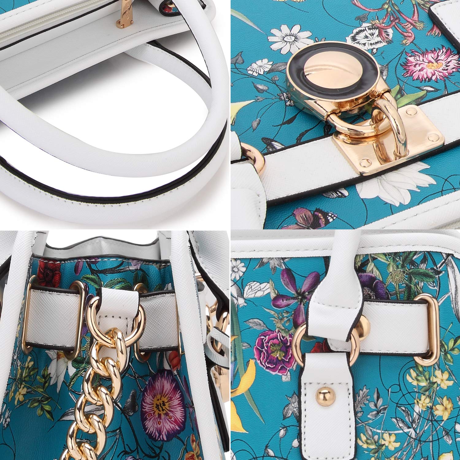 Foto 5 pulgar | Bolso De Mano Dasein De Diseñador Para Mujer Con Cartera A Juego - Venta Internacional.
