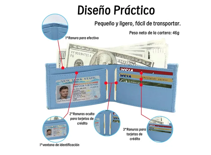 Foto 2 | Exclusivo Tarjetero Xtellar Cartera Billetera South Park Toallin, Elegante Y Versátil