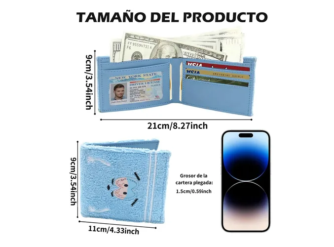 Foto 4 pulgar | Exclusivo Tarjetero Xtellar Cartera Billetera South Park Toallin, Elegante Y Versátil