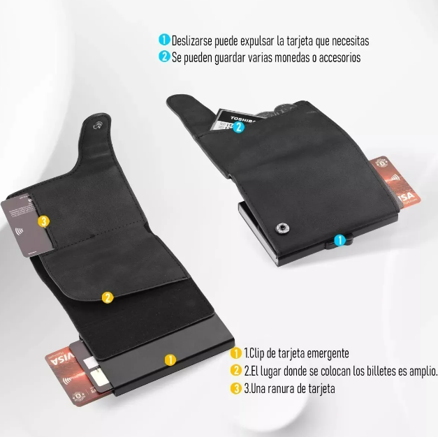Foto 5 pulgar | Cartera para Hombre Xtellar RFID