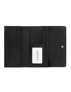 Foto 3 | Cartera Guess Abree Slim Clutch Indigo