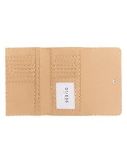 Foto 3 | Cartera Guess Abree Slim Clutch Blanco