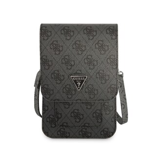 Foto 2 | Cartera Original Guess 4g Triángulo Negro