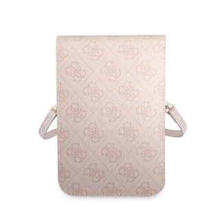 Foto 5 | Cartera Original Guess 4g Triángulo Rosa