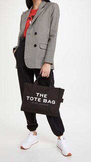 Foto 5 | Bolso Marc Jacobs The Medium Para Mujer De Lona Negra - Venta Internacional.
