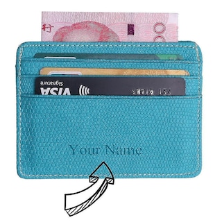 Foto 3 | Funda Tipo Cartera Con Tarjetero Huoguo Miniviaje Diseño De Lagartijas - Venta Internacional.