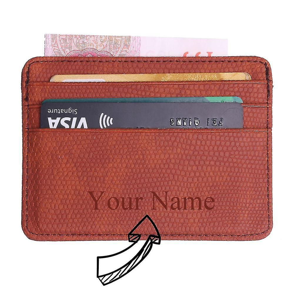 Foto 5 | Funda Tipo Cartera Con Tarjetero Huoguo  Miniviaje  Diseño De Lagartijas - Venta Internacional.