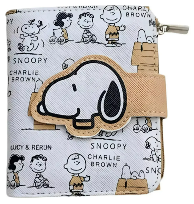 Foto 2 pulgar | Cartera Xtellar Snoopy Peanuts