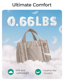 Foto 4 | Bolso Bagsmart Minibandolera Bagsmart De 6 Litros Para Mujer Color Crema - Venta Internacional.