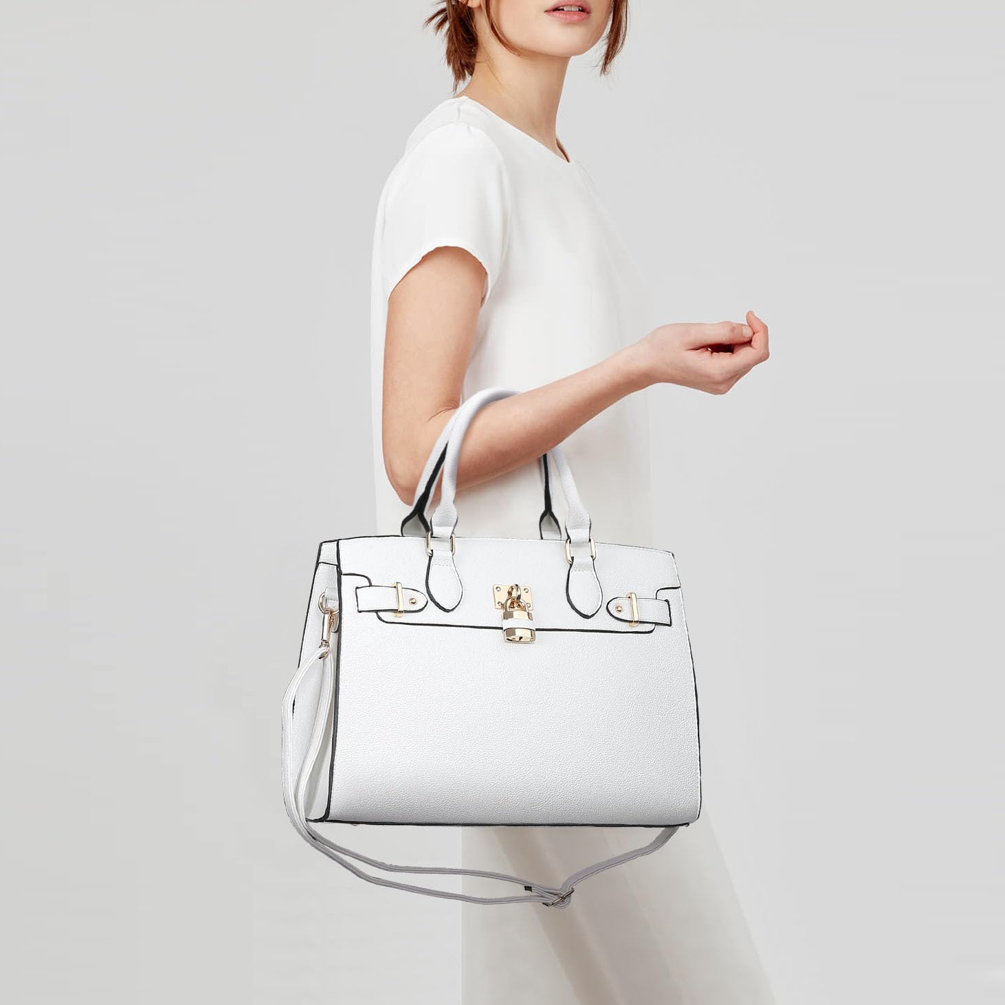 Foto 3 pulgar | Bolso De Hombro Dasein Para Mujer Con Cartera - Venta Internacional.