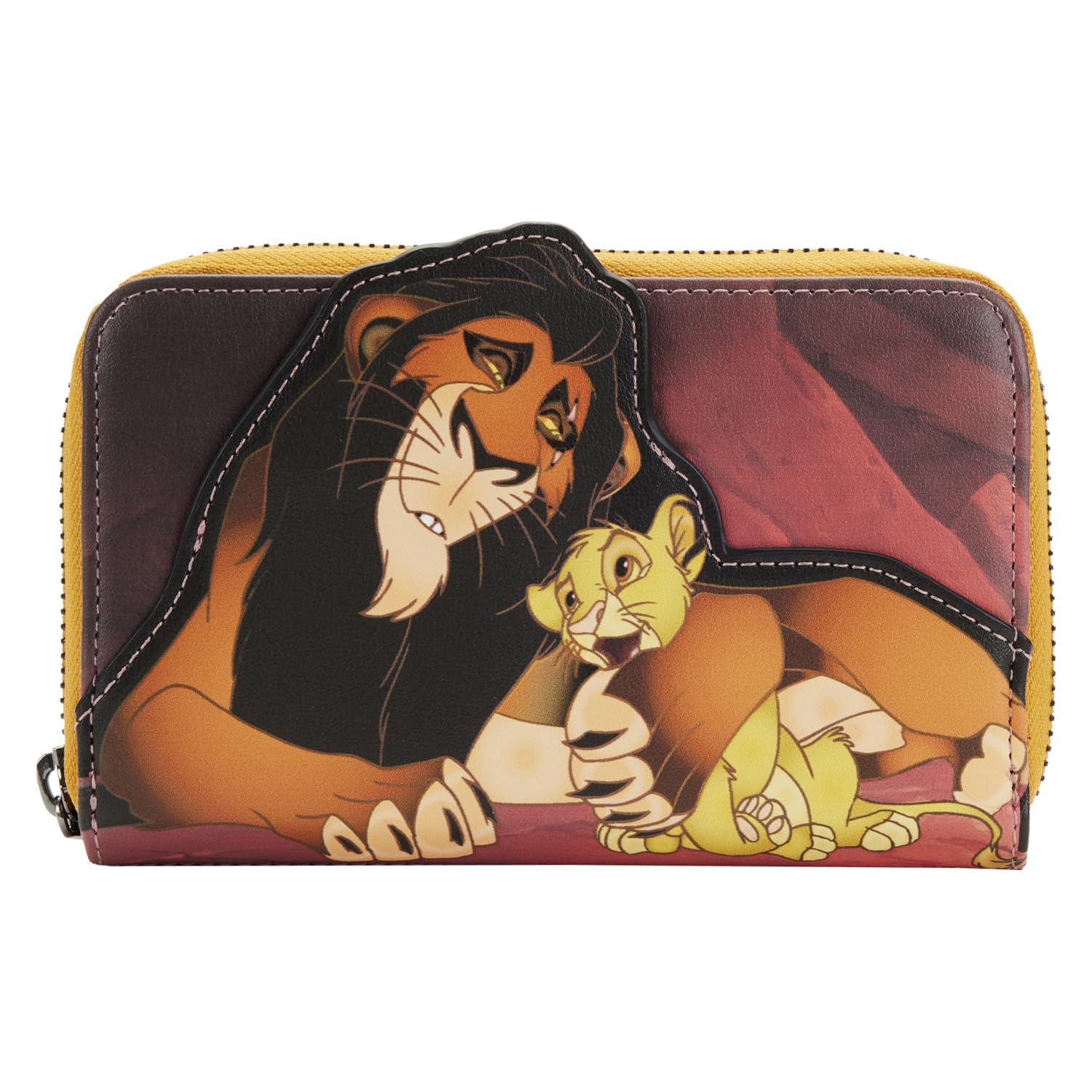 Foto 2 pulgar | Wallet Loungefly Disney Lion King  Escena Cicatriz Con Escena De Villanos - Venta Internacional.
