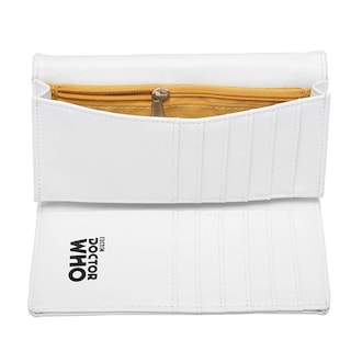 Foto 2 | Billetera Tardis Con Estampado Blanco De Doctor Who Para Mujer - Venta Internacional.