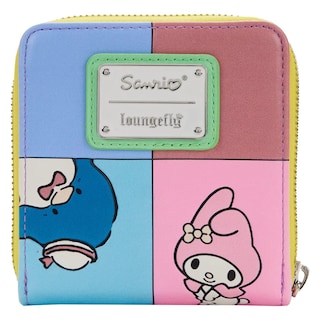 Foto 2 | Bloque De Colores Wallet Loungefly De Hello Kitty And Friends - Venta Internacional.