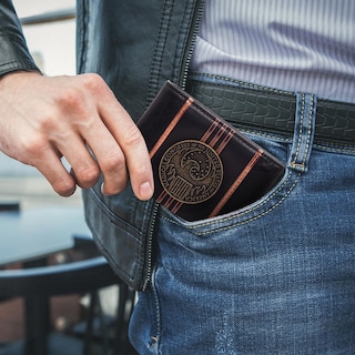 Foto 3 | Cartera Plegable Con Licencia Bioworld Fantastic Beasts M.a.c.u.s.a. - Venta Internacional.