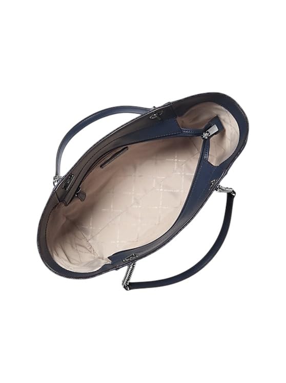 Foto 3 pulgar | Bolso De Hombro Michael Kors Jet Set Large Chain Tote Admiral - Venta Internacional.