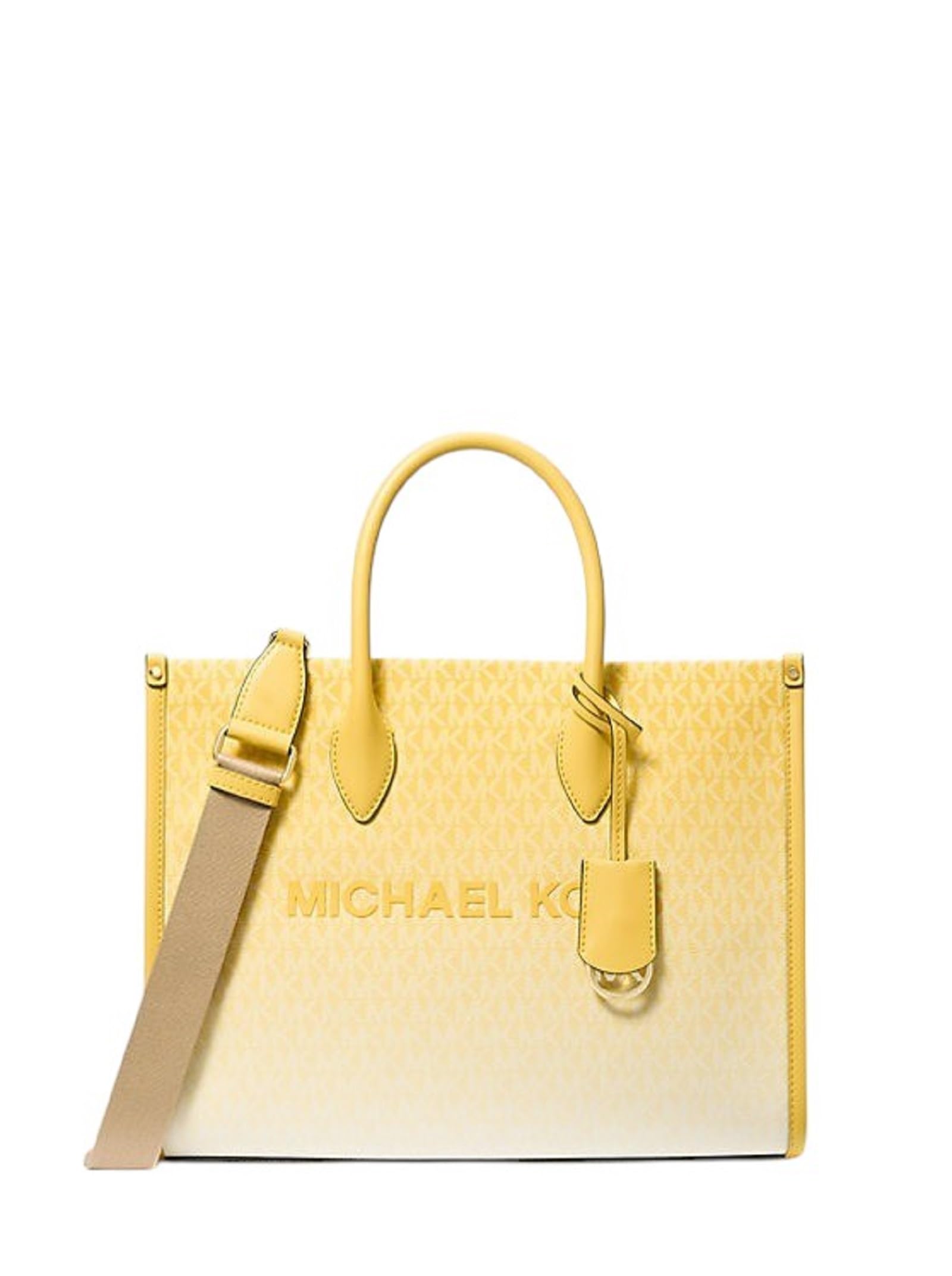 Foto 2 pulgar | Bolso Michael Kors Mirella Medium Logo Daisy Yellow - Venta Internacional.