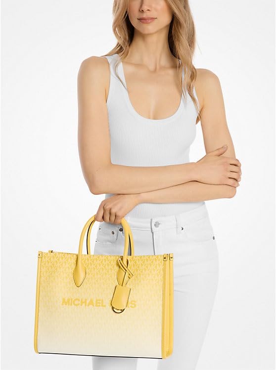 Foto 4 pulgar | Bolso Michael Kors Mirella Medium Logo Daisy Yellow - Venta Internacional.