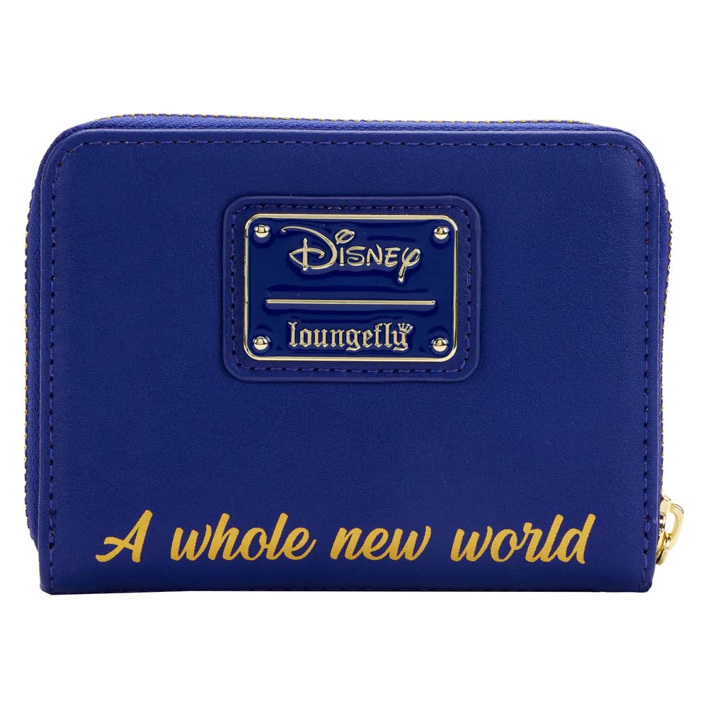 Foto 4 pulgar | Wallet Loungefly Aladdin  30 Aniversario  Ziparound Disney - Venta Internacional.