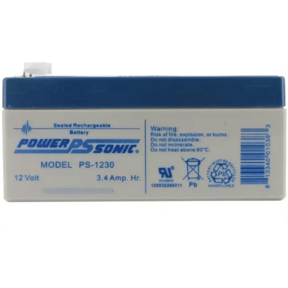 Foto 4 pulgar | Bateria Respaldo Power Sonic Ps-1230 12v 3.4ah F1 Agm