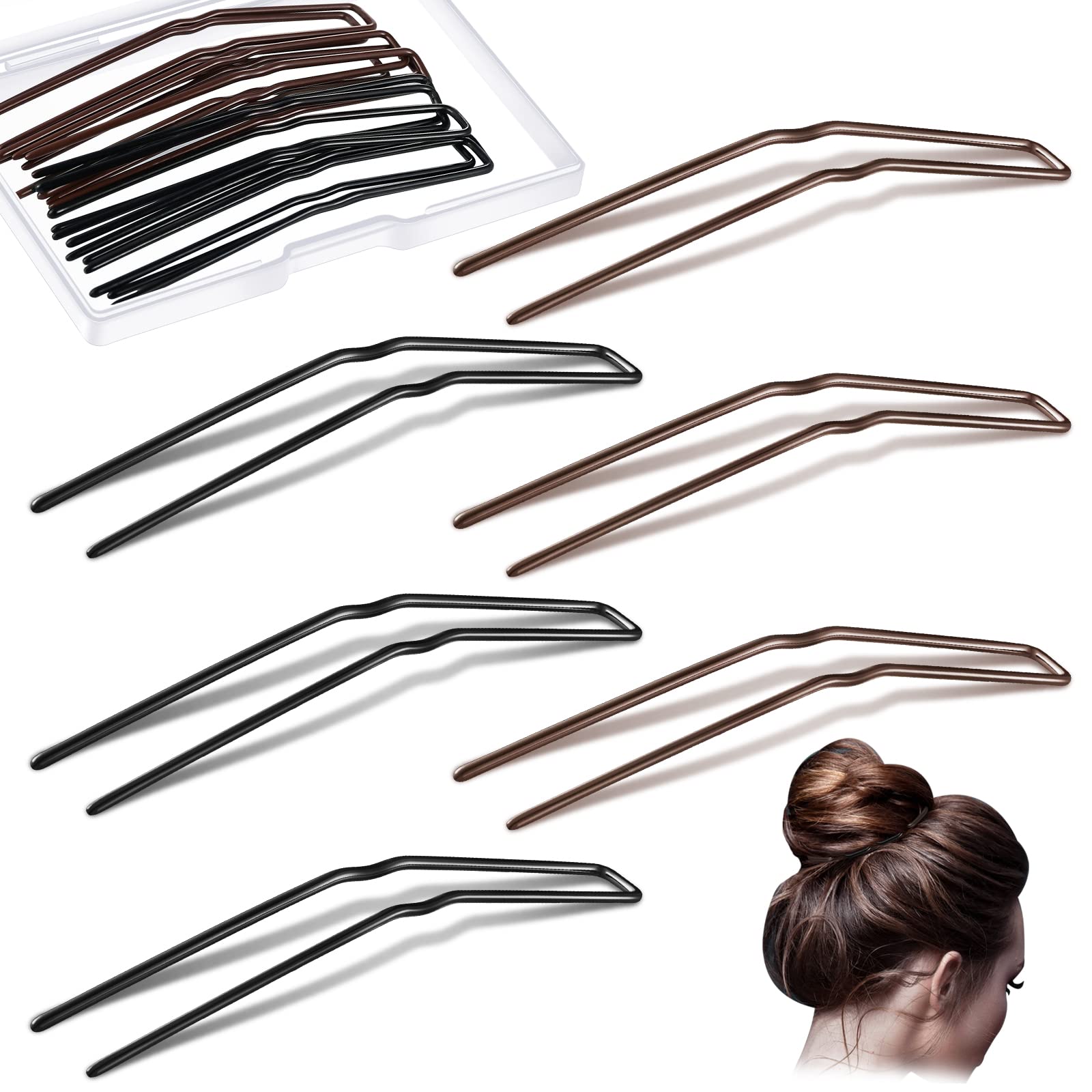 Foto 2 pulgar | Horquillas Waydress En Forma De U Para Bollos De Ballet, 36 Horquillas - Venta Internacional.