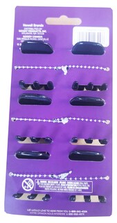 Foto 5 | Pinzas Para El Cabello Goody Classic Claw, 6 Unidades, Transparentes, Marrones Y Negras - Venta Internacional.