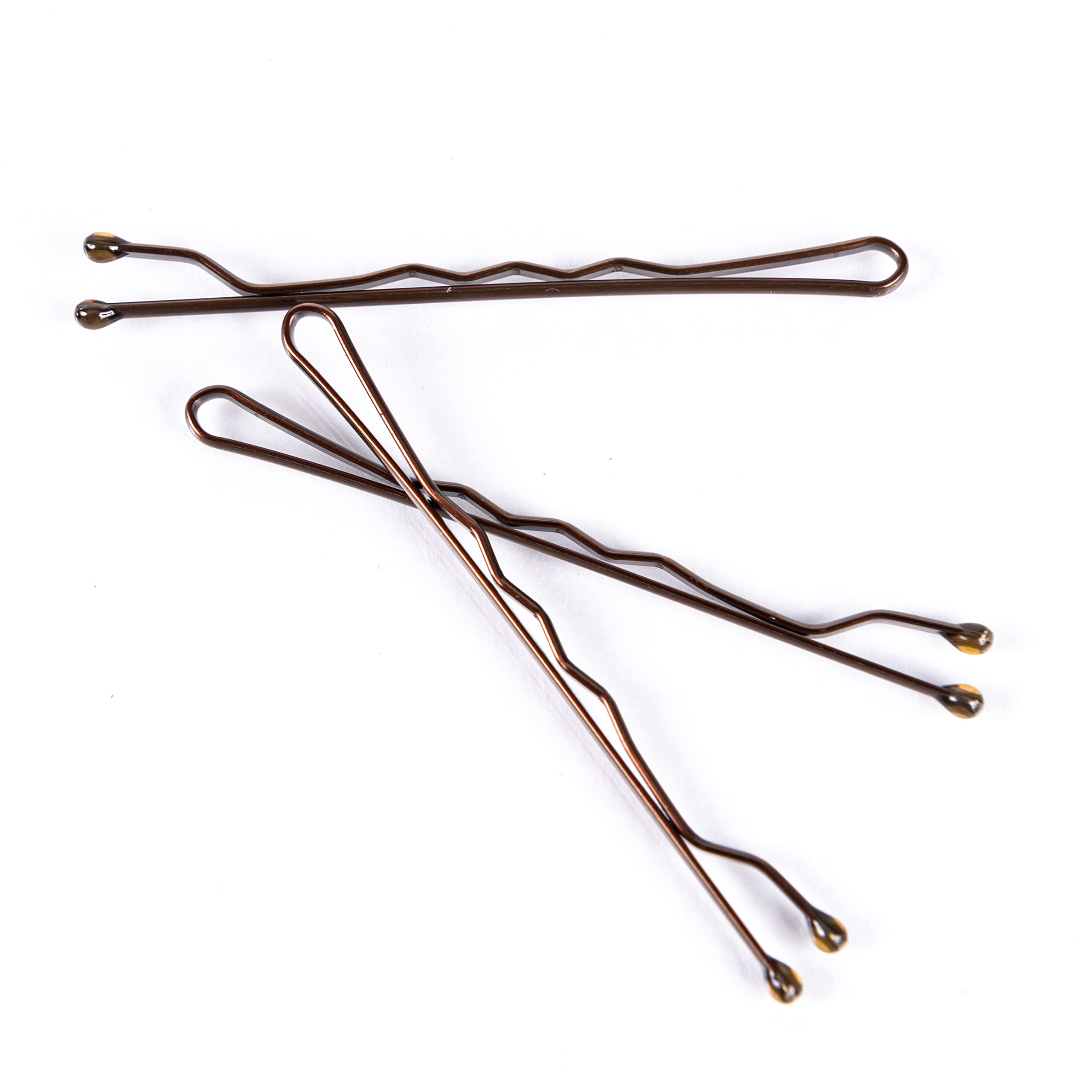 Foto 5 | Bobby Pins Amazon Basics, Color Marrón, 72 Unidades - Venta Internacional.