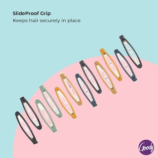 Foto 3 | Hair Snap Clips Goody Epoxy Contour, 12 Unidades, Colores Surtidos - Venta Internacional.