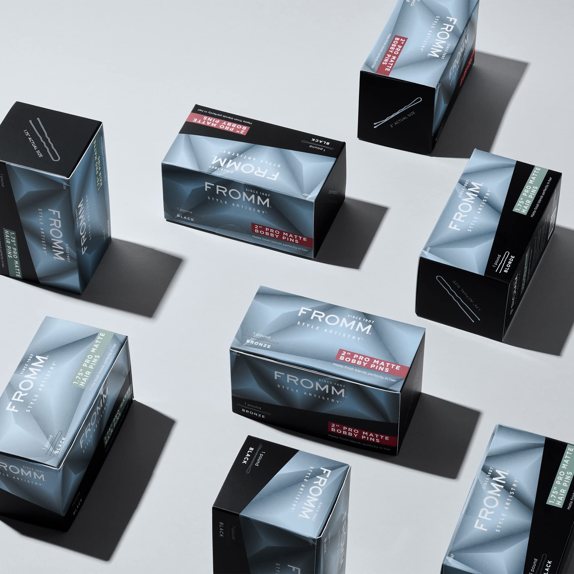 Foto 5 | Accesorios Para El Cabello Fromm Style Artistry 2 Crimped Bobby Pins - Venta Internacional.