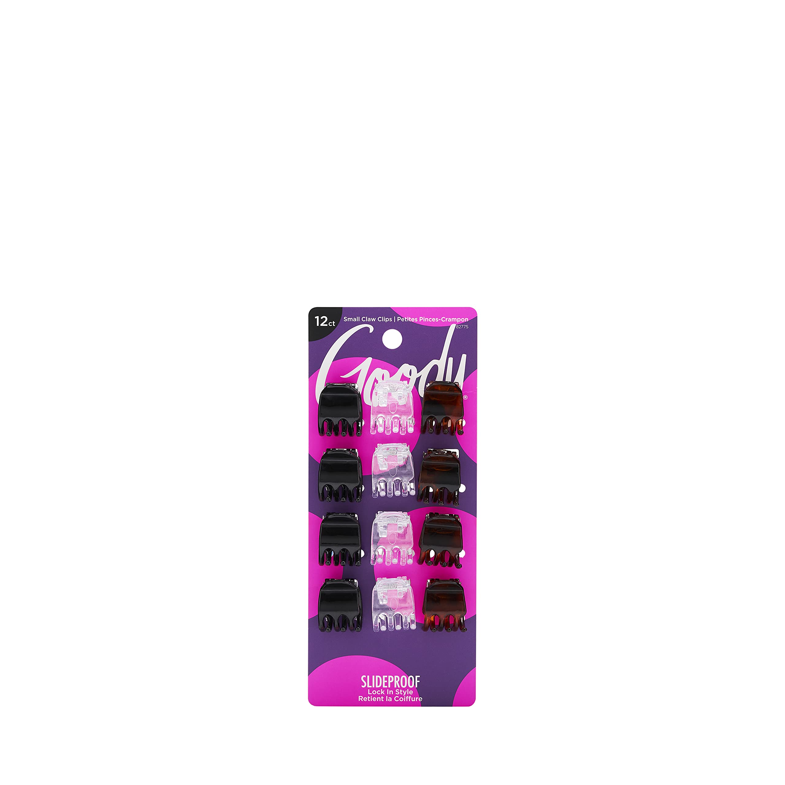 Foto 2 pulgar | Pinzas Para El Cabello Goody Small Basic, Media Garra, 3 Puntas, 12 Unidades - Venta Internacional.