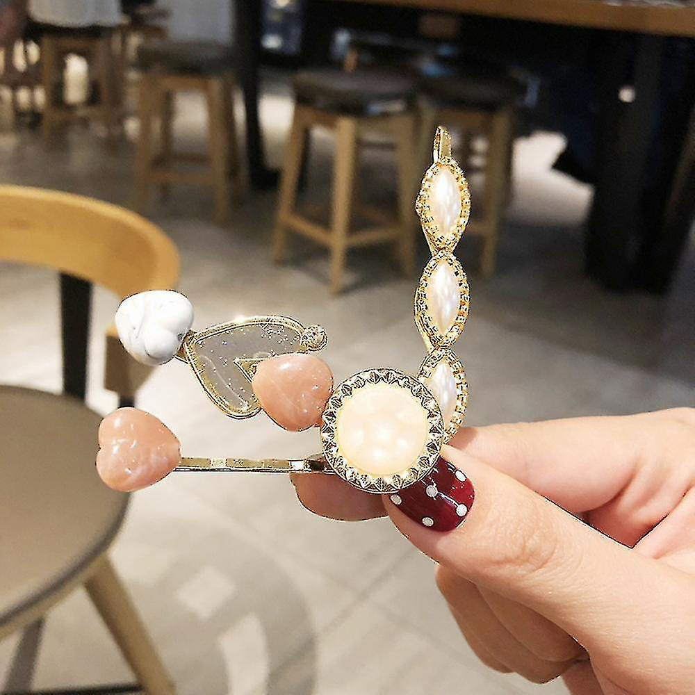 Foto 4 pulgar | Pinzas Para El Cabello Huoguo  Horquilla Geométrica  Accesorios Para El Cabello Para Mujer - Venta Internacional.