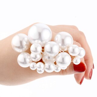 Foto 3 | Set De Horquillas De Perlas Para El Pelo Accesorios De Diamantes De Imitación Para Bodas Y Novias - Venta Internacion