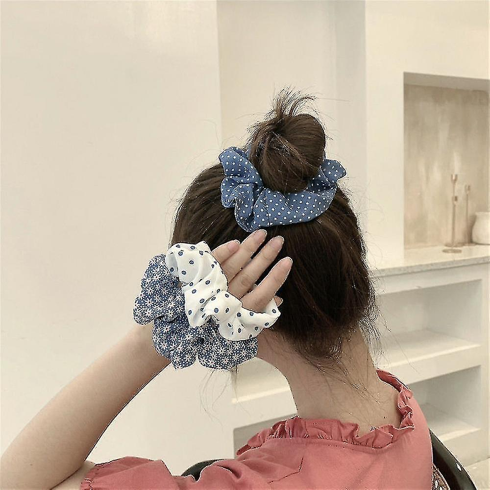 Foto 4 pulgar | Hair Scrunchie Huoguo  Paquete De 2 Horquillas Y Pinzas Para Mujer - Venta Internacional.