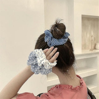 Foto 3 | Hair Scrunchie Huoguo Paquete De 2 Horquillas Y Pinzas Para Mujer - Venta Internacional.