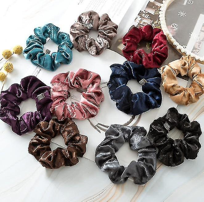Foto 4 pulgar | Accesorios Para El Cabello Huoguo: Horquillas  Pinzas  Terciopelo  Rosa - Venta Internacional.