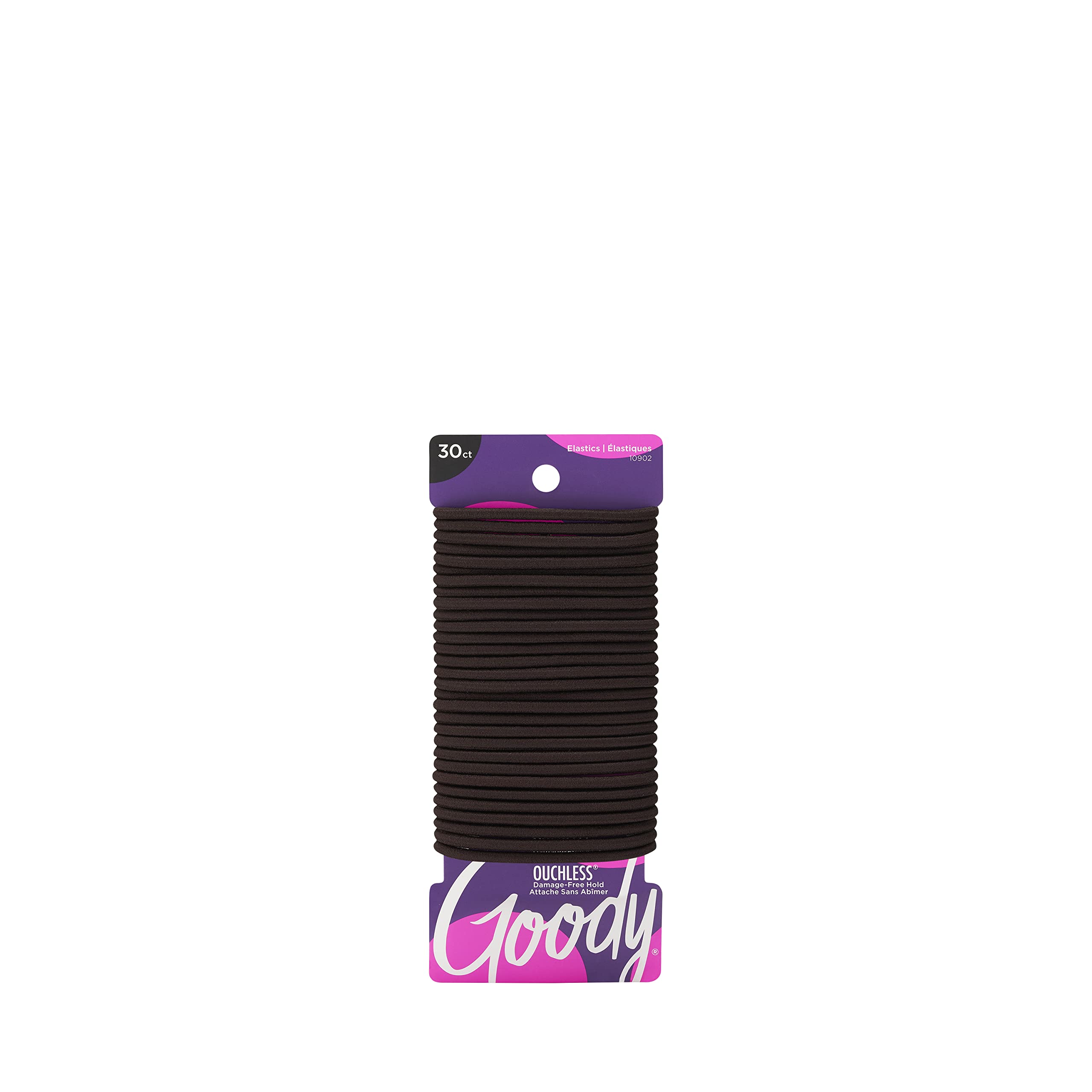 Foto 1 | Elásticos Para El Cabello Goody Ouchless Braided Brown 30 Unidades - Venta Internacional.