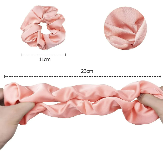 Foto 5 pulgar | Scrunchies de Terciopelo Multicolor 80 Piezas