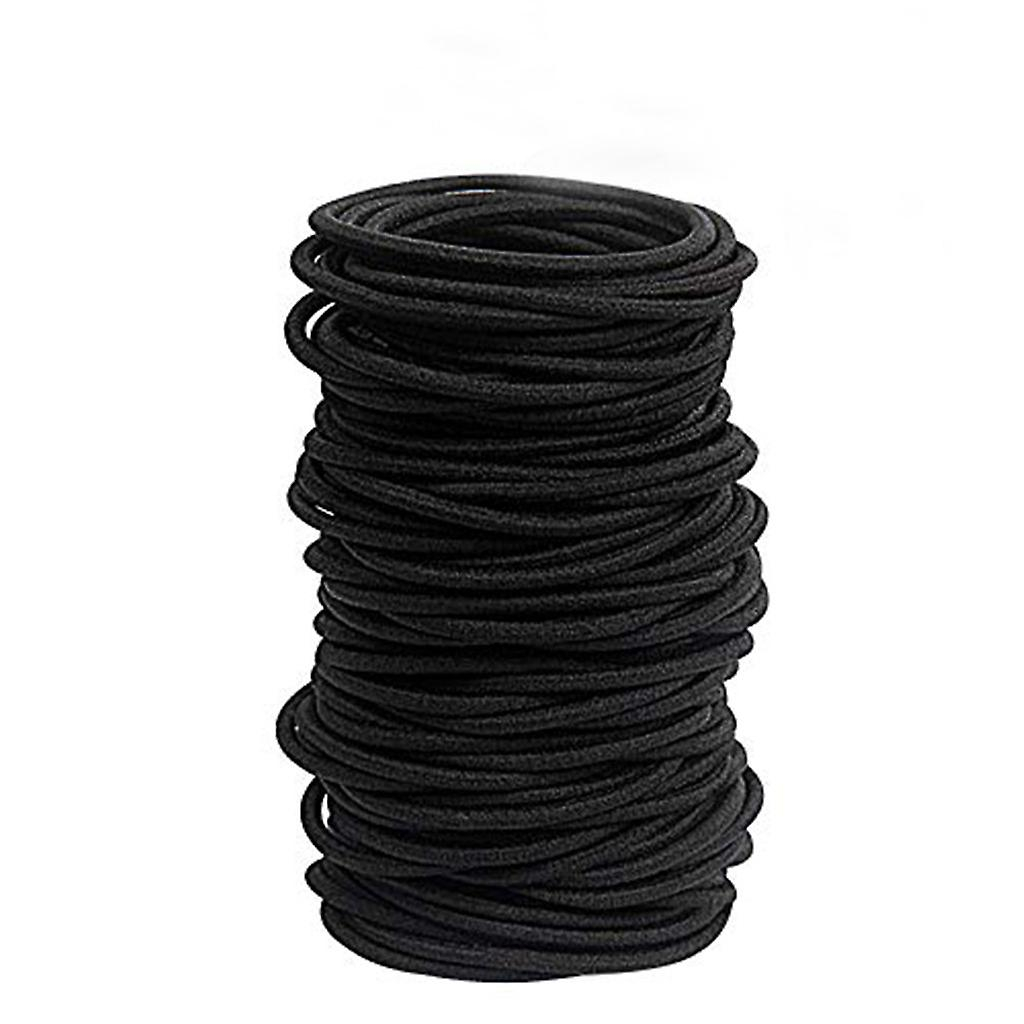 Foto 1 | Cintas Elásticas Negras Huoguo Para Cabello Grueso Y Rizado  30 Unidades - Venta Internacional.