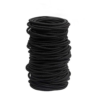 Foto 1 | Cintas Elásticas Negras Huoguo Para Cabello Grueso Y Rizado 30 Unidades - Venta Internacional.