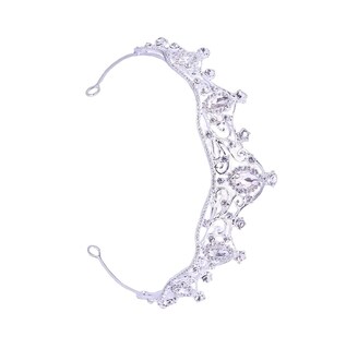 Foto 3 | Corona Princesa para Boda Tiara Nupcial y Cumpleaños Plateado