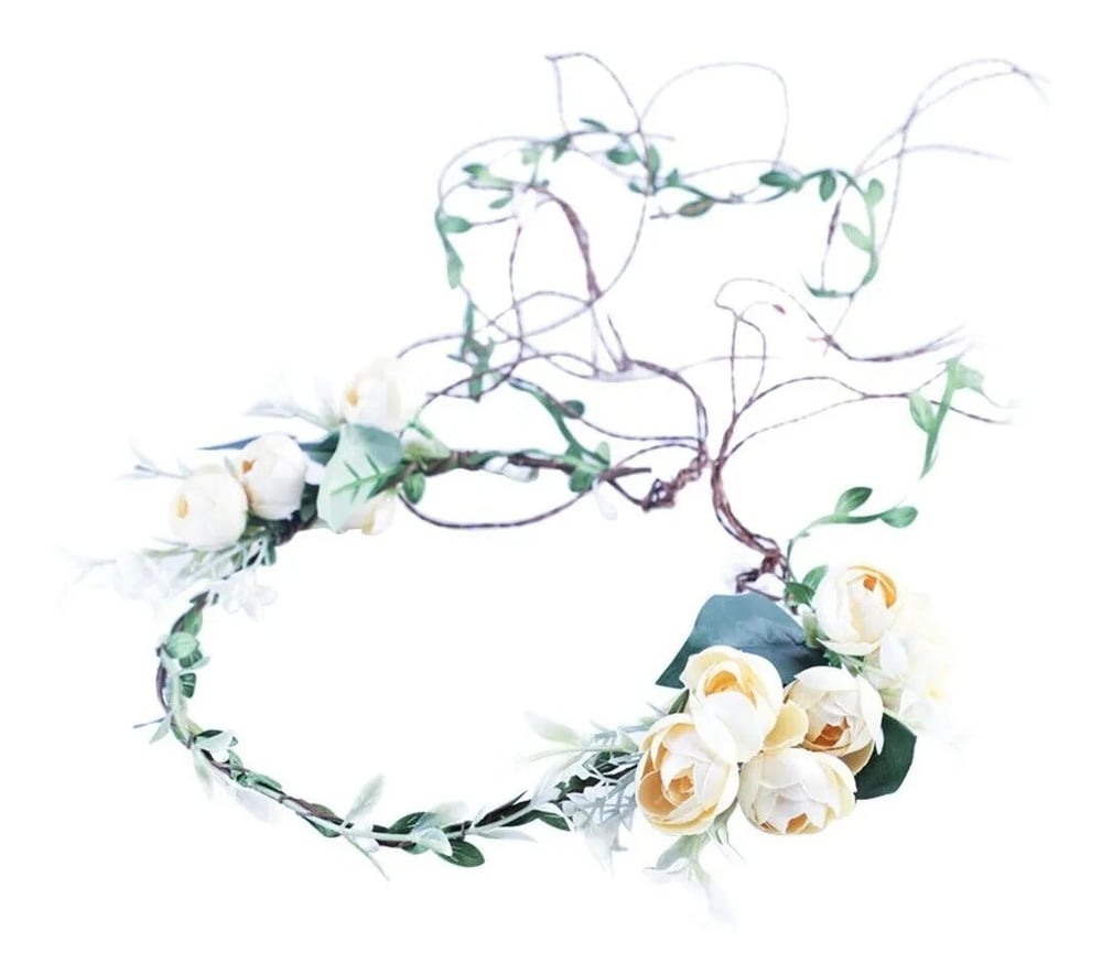 Foto 3 pulgar | Corona de Flores para Mujer-Venta Internacional