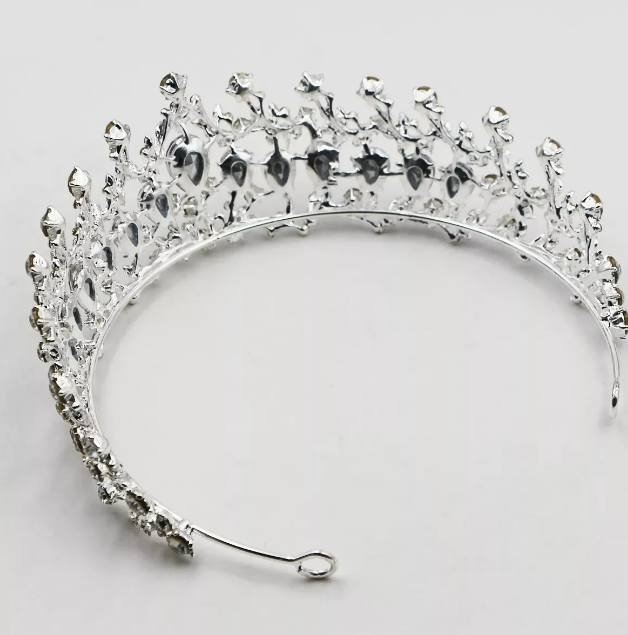 Foto 4 | Corona Xtellar De Reina Princesa Niña Tocado Novia Boda Tiara Blanco