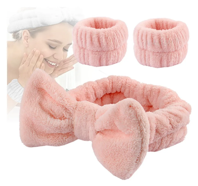 Foto 3 pulgar | Juego Xtellar De 1 Diademas Para Lavar Cara Y Pulsera