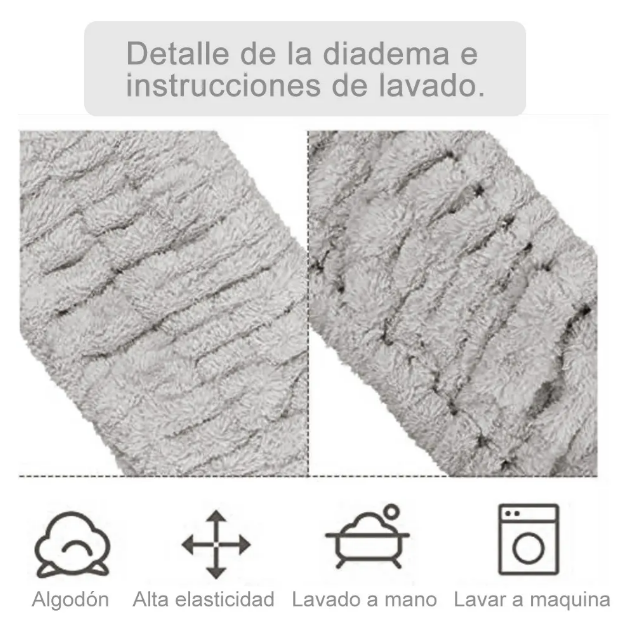 Foto 5 pulgar | Juego Xtellar De 1 Diademas Para Lavar Cara Y Pulsera